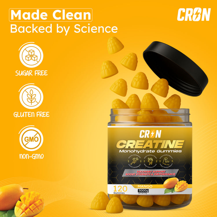 Mango Power Creatine Monohydrate Gummies