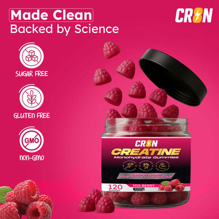 Berry Boost Creatine Monohydrate Gummies