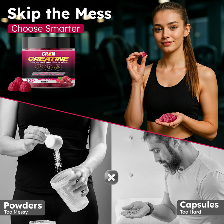 Berry Boost Creatine Monohydrate Gummies