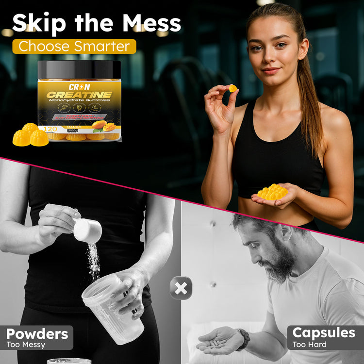 Mango Power Creatine Monohydrate Gummies